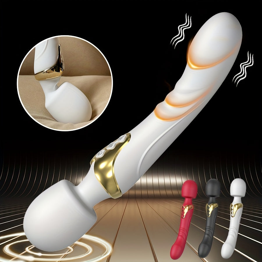 Krachtige Dildo Vibrator met Dubbele Motor Siliconen Wand GSpot Massager 10 Standen Seksspeeltje voor Koppels Clitorisstimulator voor Volwassenen